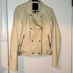 Faux leather jacket